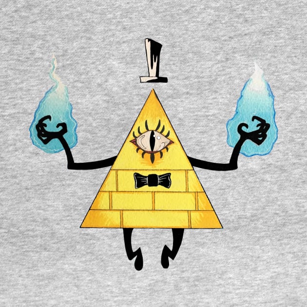 Bill Cipher - Gravity Falls by wrg_gallery